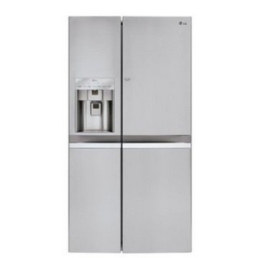LG LSC22991ST Counter Depth Side-by-Side Refrigerator, 21.6 Cubic Feet, Stainless Steel，$2,199.60  & FREE Shipping
