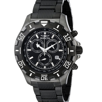 Invicta Men's 6412 Python Collection Stainless Steel Watch with Link Bracelet $69.99