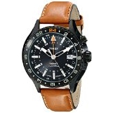 Timex Men's T2P427DH Intelligent Quartz 3-GMT Analog Display Analog Quartz Brown Watch $75.99 FREE Shipping