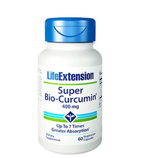 Life Extension Super Bio-curcumin, 400mg, Vegetarian Capsules, 60-Count $18.71 free shipping