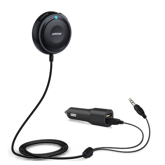 New Version]Mpow® Streambot One Bluetooth 4.0 Hands-Free Car Kit  $20.99