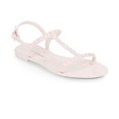 $49.99 ($98, 49% off) Rebecca Minkoff Sava Studded Jelly T-Strap Sandals