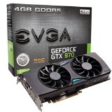 EVGA GeForce GTX 970 Super Clocked ACX 2.0 4GB GDDR5 Graphics Card $324.99 FREE Shipping