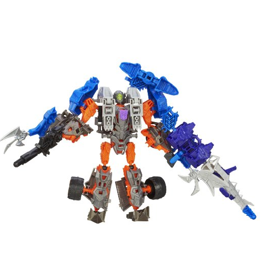 Transformers Age of Extinction Construct-Bots Dinobot Warriors Lockdown and Hangnail Dino Buildable Action Figures $15.46