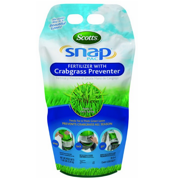 Scotts Snap Pac Lawn Food with Crabgrass Preventer $23.88