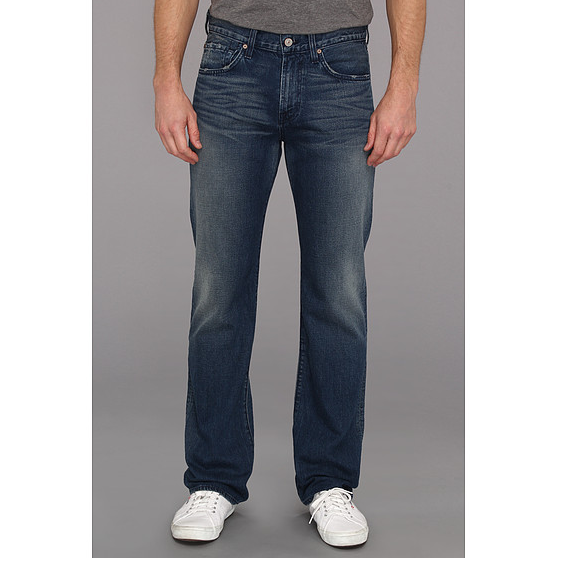 7 For All Mankind Carsen Easy Straight in Prussian Blue $45.76