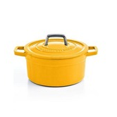 $29.99 ($149.99, 80% off) Martha Stewart Collection Collector's Enameled Cast Iron 6 Qt. Round Casserole