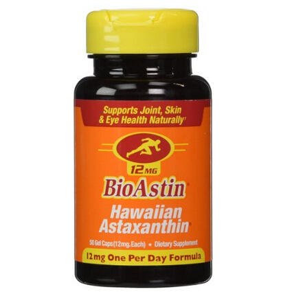 Nutrex Hawaii BioAstin Hawaiian Astaxanthin, 50 Gel Caps supply, 12mg Astaxanthin  $20.99