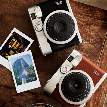 Fujifilm Instax Mini 90 Neo Classic Instant Film Camera (Brown)  $122.00