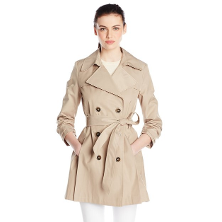 Via Spiga Women's Classic Double-Breasted Trench Coat $56.93 FREE Shipping