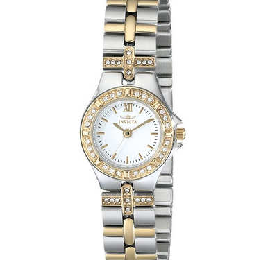 Invicta Women's 0133 Wildflower Collection 18k Gold-Plated and Stainless Steel Watch $64.99(93%off) 