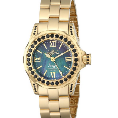 Invicta Women's 15054 Angel Analog Display Swiss Quartz Gold Watch $118.52(91%off)