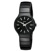 Rado Women's R27655052 True Analog Display Swiss Quartz Black Watch $448.99 FREE One-Day Shipping