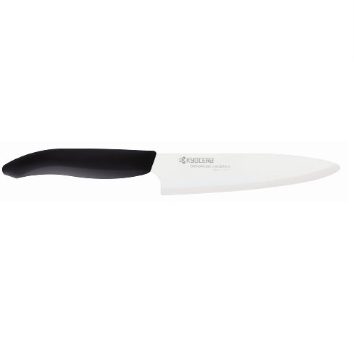 Kyocera Revolution Series 5 1/4-Inch Slicing Knife, White Blade, only $27.17
