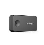 Aukey Portable Bluetooth 3.0 Audio Receiver Wireless Music Streaming Adapter with Hands Free Calling, Built-in Mic, 3.5 mm Stereo Output for Car (BR-C2)$12.99