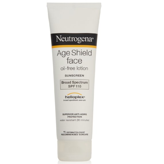 Neutrogena Age Shield Face Lotion Sunscreen Broad Spectrum SPF 110, 3.0 fl. Oz. , only $6.07, free shipping after using SS