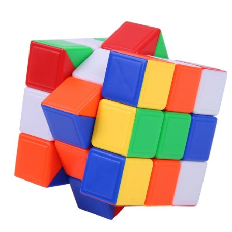 Ohuhu® 3X3X3 Solid Color Rubik's Cube with Anti-POP & Durable Structure, Stickerless Speed Cube / Puzzle Cube / Magic Cube Puzzle - A Traditional Educational Toy for Kids and Adults