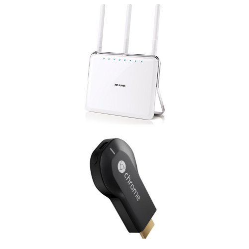 TP-LINK Archer C9 AC1900 Dual Band Wireless AC Gigabit Router and Google Chromecast HDMI Streaming Media Player Bundle, only $149.99, free shipping
