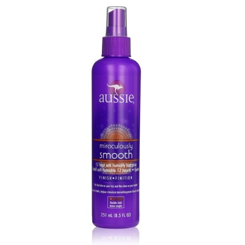 Aussie Miraculously Smooth 12 Hour Anti-Humidity Non-Aerosol Hairspray 8.5 Fl Oz (Pack of 3) , only $6.81 after clipping coupon 