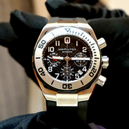 HAMILTON 漢密爾頓 Khaki Navy sub 卡其海軍系列 H78716333 男款自動機械腕錶 僅售 （需用碼）$639.00 免郵費