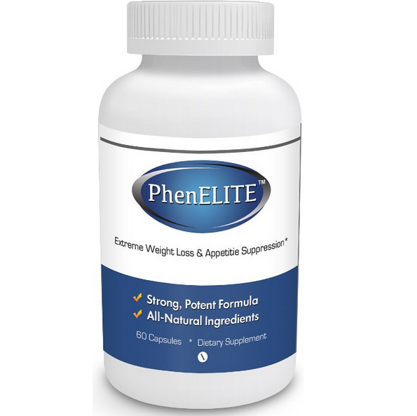 PhenELITE - HIGHEST Rated Pharmaceutical Grade Weight Loss Diet Pills - Fast Weight Loss, Hyper-Metabolising Fat Burner and Appetite Suppressor 
