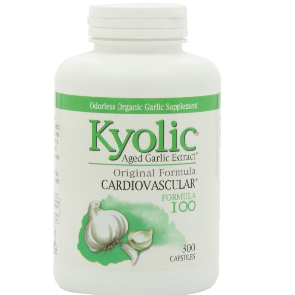 Kyolic Garlic Formula 100 Original Cardiovascular Formula (300 Capsules) $17.49