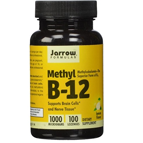 Jarrow Formulas Methyl-B12, Lemon Flavor, 1000mcg, 100 Lozenges, only $4.02, free shipping after clipping coupon and using SS