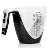 Etekcity Digital 6-cup Measuring Cup & Kitchen Food Scale, 11lb/5kg, black, only $14.49 after  using coupon code 