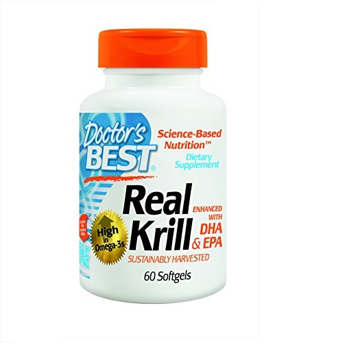 Doctor's Best Real Krill Enhanced with DHA and EPA, 60-Count, only $15.72, free shipping after using SS