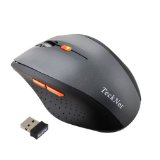 TeckNet Nano Cordless Optical Mouse M002 2.4 GHz, Grey，$9.97 