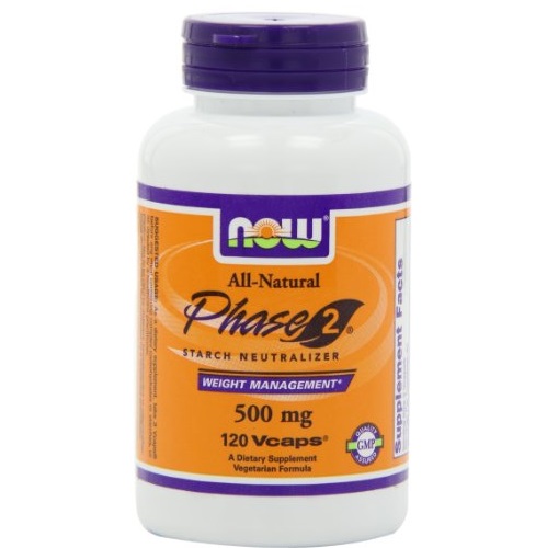 NOW Foods Phase 2 Starch Neutralizer 500mg, 120 Vegetarian Capsules, only $16.57, free shipping after using SS