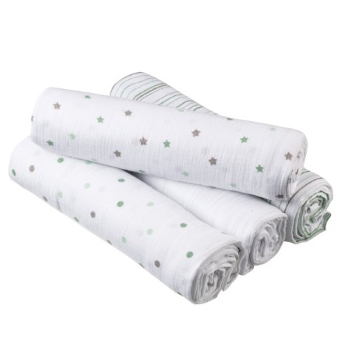 aden by aden + anais Swaddleplus Oh My!, 4-Pack, only $23.20