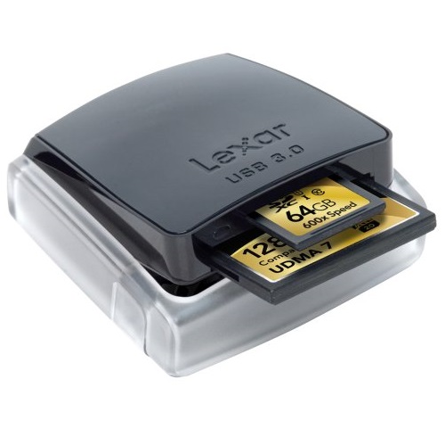 Lexar Dual Slot USB 3.0 Reader Professional LRW307URBNA, only $12.95 