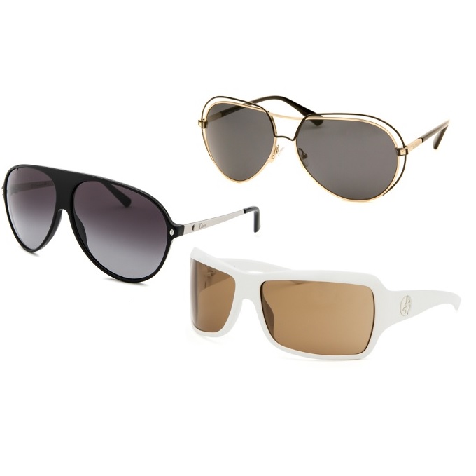 Balmain, Christian Dior, and Giorgio Armani Sunglasses from $69.99–$134.99