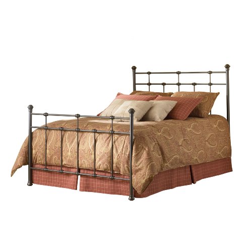 Fashion Bed Group Dexter Queen Size Bed in Hammered Brown Finish, only $225.99, free shipping