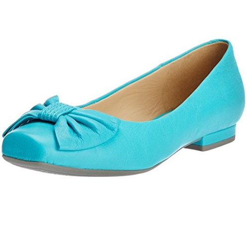 Geox Women's Zilda Leather Bow Ballet Flat, only  $42.00, free shipping