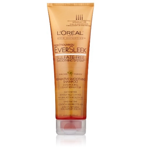 L'Oreal Paris EverSleek Sulfate-Free Smoothing System Reparative Smoothing Shampoo, 8.5 fl. Oz.-Packing May Vary, only $3.31, free shipping after clipping coupon and using SS