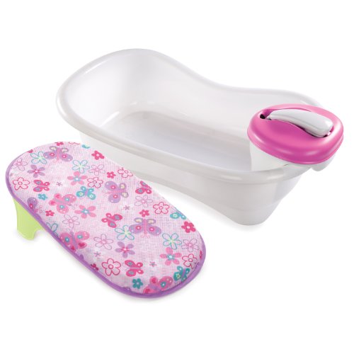 Summer Infant Newborn to Toddler Bath Center & Shower, Pink  only $23.50