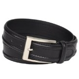 Florsheim Men's Ribbed Leather Belt with Edge Stitching $15.99 FREE Shipping on orders over $49