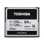 史低价！Toshiba东芝64GB EXCERIA 1000x CF存储卡$79.99 免运费