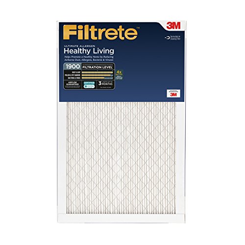 Filtrete Healthy Living Ultimate Allergen Reduction Filter, MPR 1900, 20-Inch x 25-Inch x 1-Inch, 6-pack, only $54.69, free shipping after automatic discount at checkout