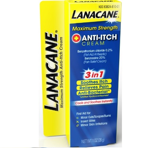 Lanacane Anti Itch Cream Max Strenght,1 Ounce, only $5.12, free shipping after using SS
