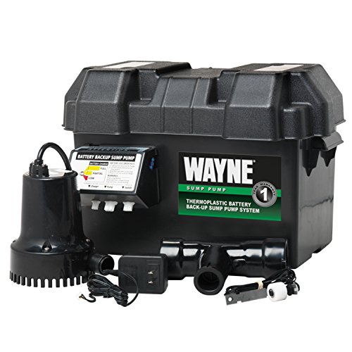 Wayne ESP15 12-Volt 1750 Gallons Per Hour Battery Back Up Sump Pump System, only $83.99, free shipping after automatic discount at checkout