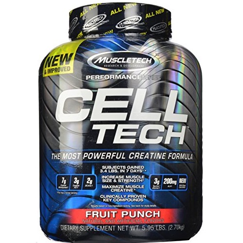 Muscletech Cell Tech Performance Series Powder, Fruit Punch, 5.95 Pounds, only  $33.11 after clipping coupon and using SS