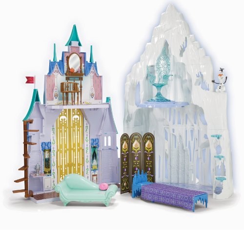 Disney 迪士尼 Frozen 冰雪奇緣 城堡與冰宮組合，原價$109.99，現僅售 $89.99，免運費