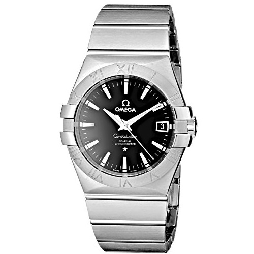 Omega Men's 123.10.35.20.01.001 Constellation Chronometer Black Dial Watch, only $2,695.00, free shipping
