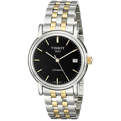 Tissot Men's T95248351 T-Classic Two-Tone Bracelet Watch, only $314.47, free shipping