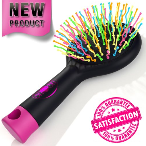 #1 Hair brush - detangling brush, Professional brush, shower brush, styling brush, gently Protects the scalp $11.99