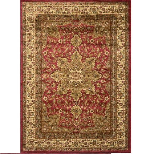 Home Dynamix Royalty 8083-200 Red 5-Feet 2-Inch by 7-Feet 2-Inch Traditional Area Rug, only $46.64, free shipping