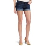 7 For All Mankind Women's Roll-Up Short in Nouveau New York Dark $69 FREE Shipping